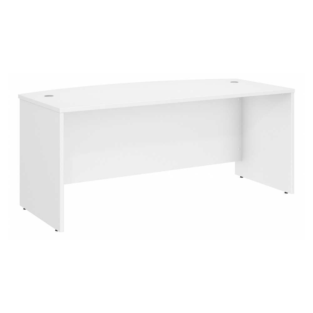 Studio C 72W x 36D Bow Front Desk