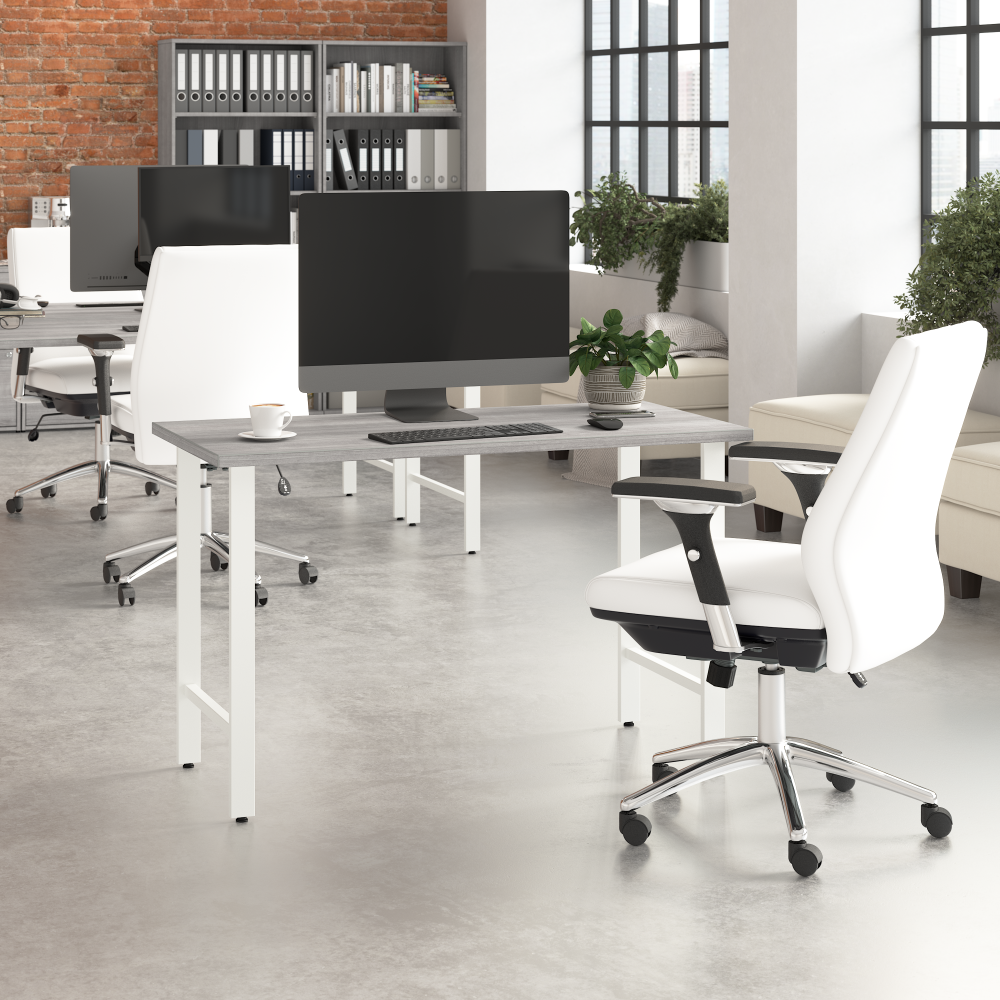Hustle 48W x 24D Computer Desk with Metal Legs
