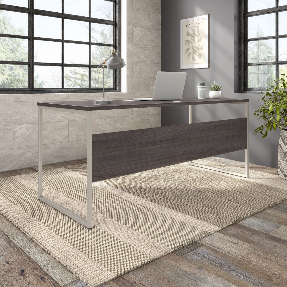 Hybrid 72W x 30D Computer Table Desk with Metal Legs