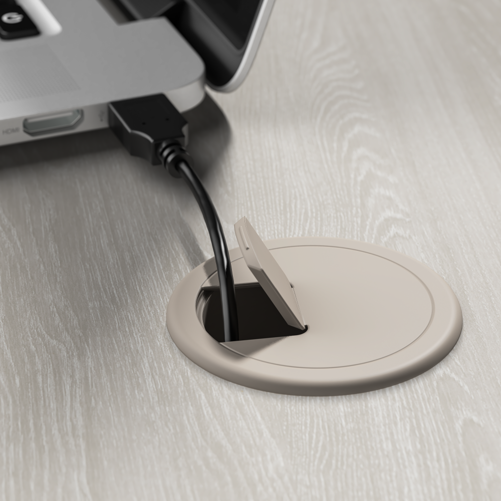 Echo 72W Bow Front L Shaped Desk