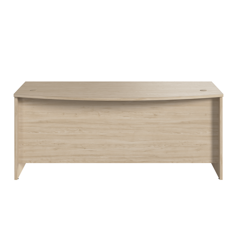 Studio C 72W x 36D Bow Front Desk