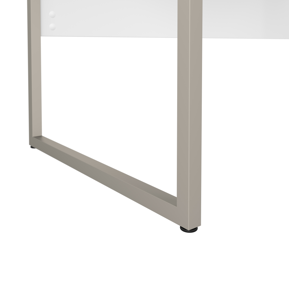 Hybrid 72W x 30D Computer Table Desk with Metal Legs
