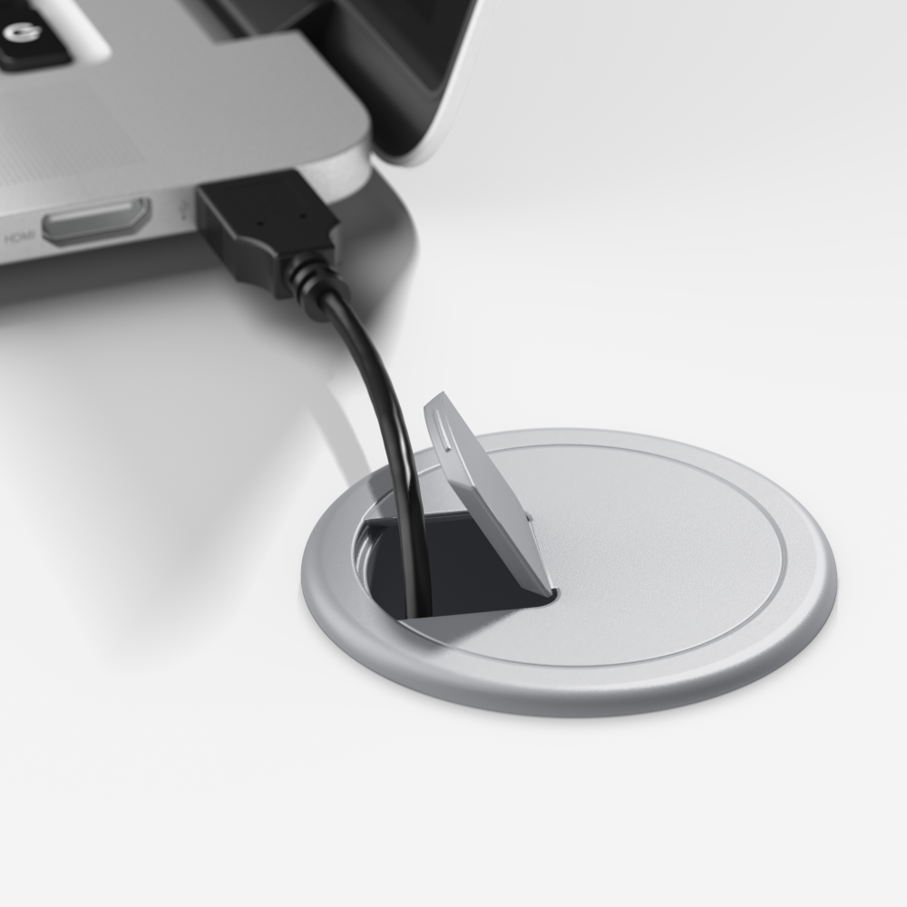 Hybrid 72W x 30D Computer Table Desk with Metal Legs