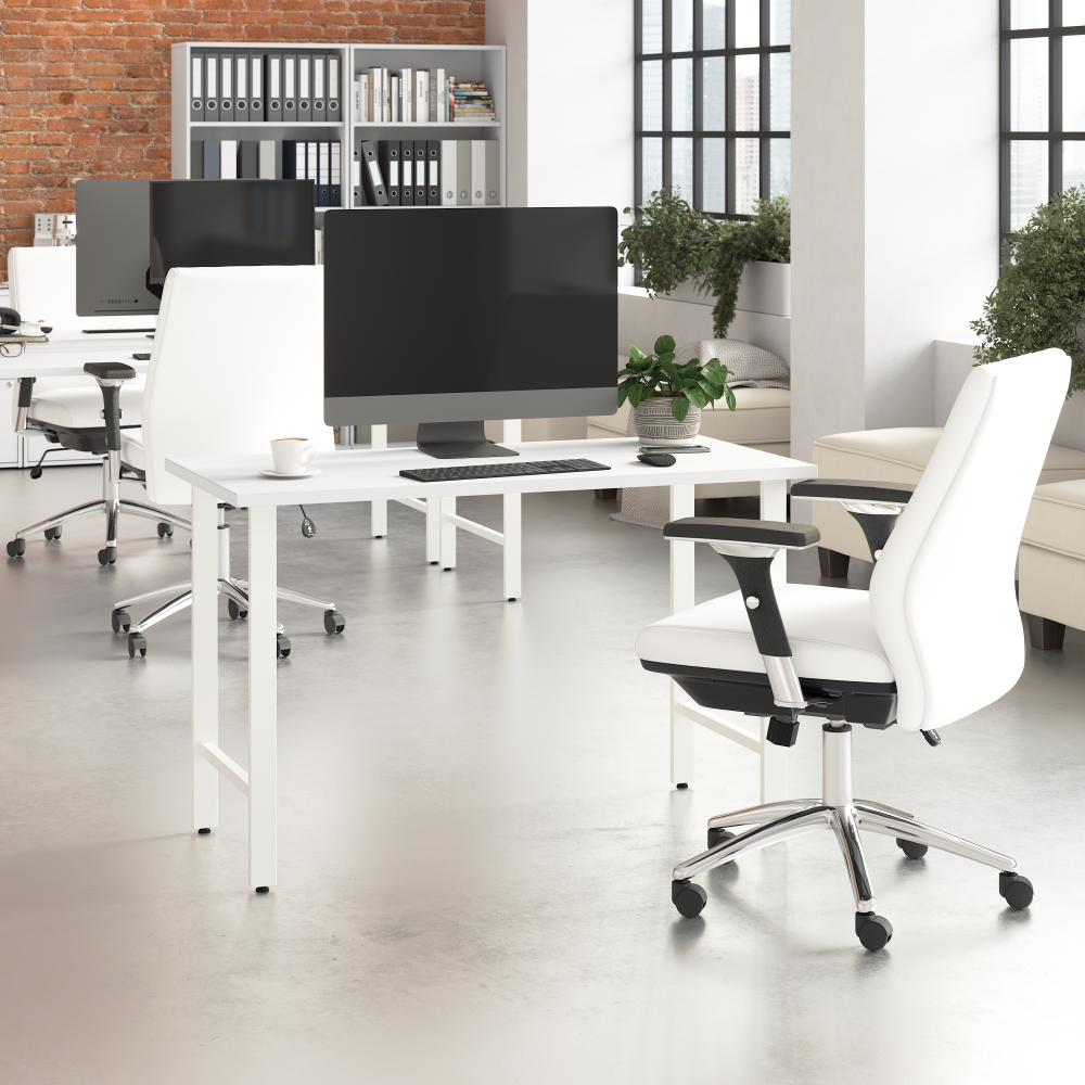 Hustle 48W x 24D Computer Desk with Metal Legs