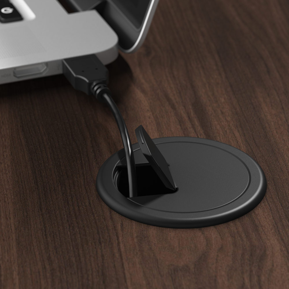 Hybrid 48W x 24D Computer Table Desk with Metal Legs