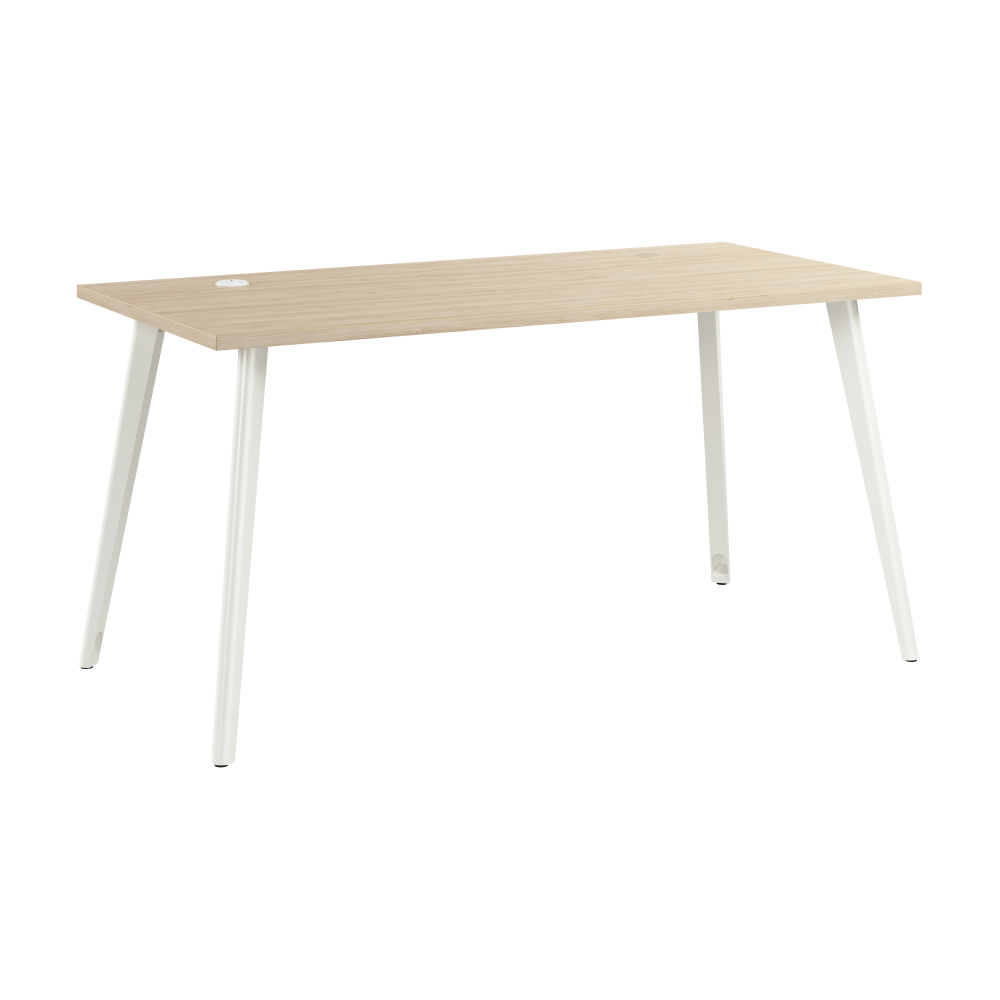 Vista 60W x 30D Computer Desk with Splayed Metal Legs
