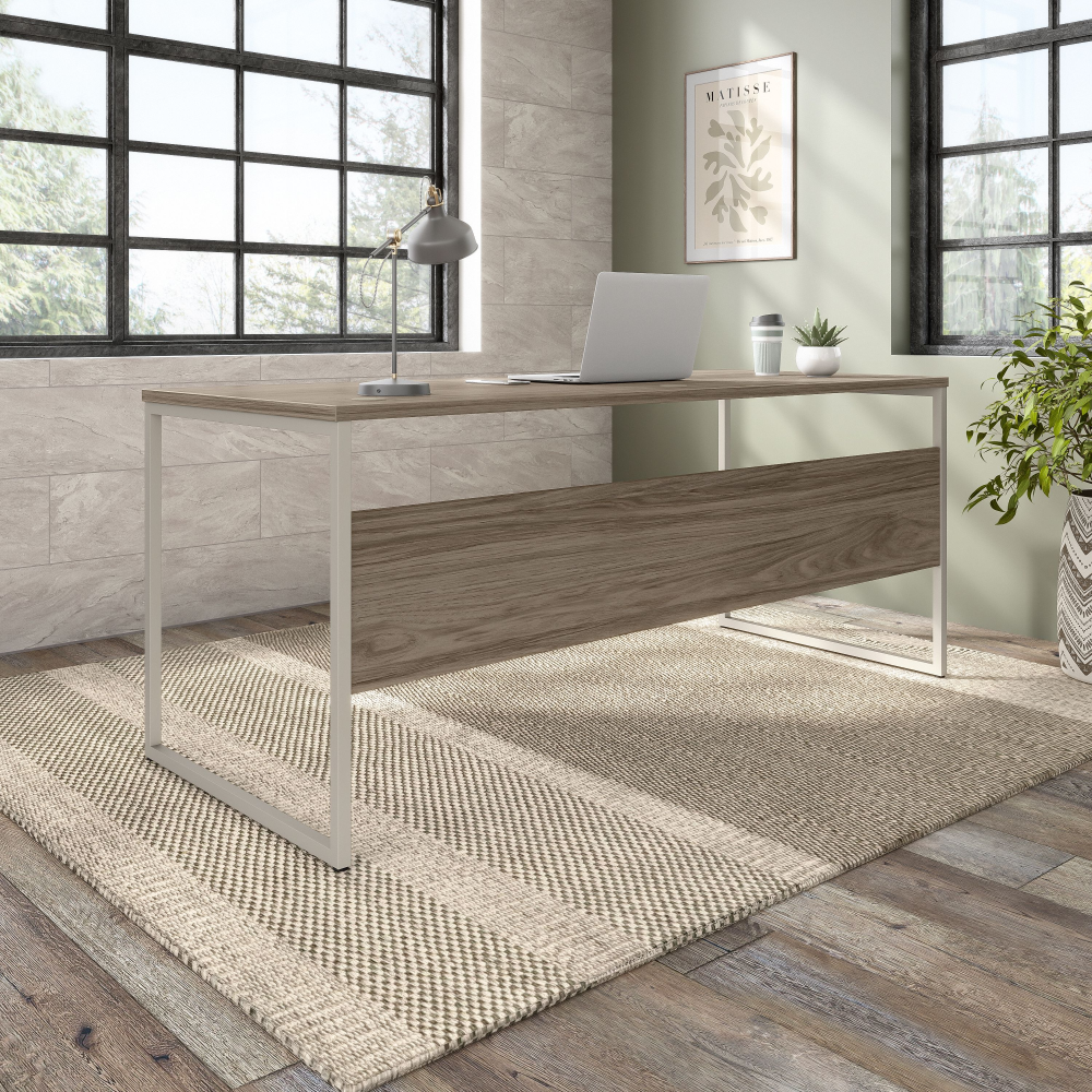 Hybrid 72W x 30D Computer Table Desk with Metal Legs