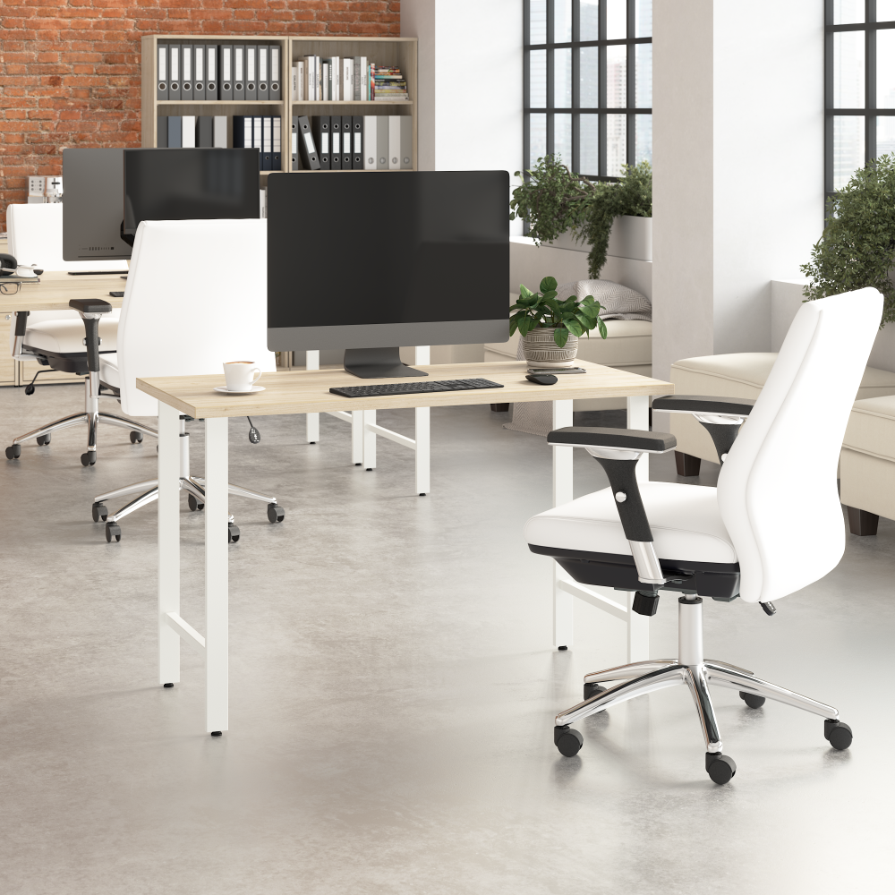 Hustle 48W x 24D Computer Desk with Metal Legs