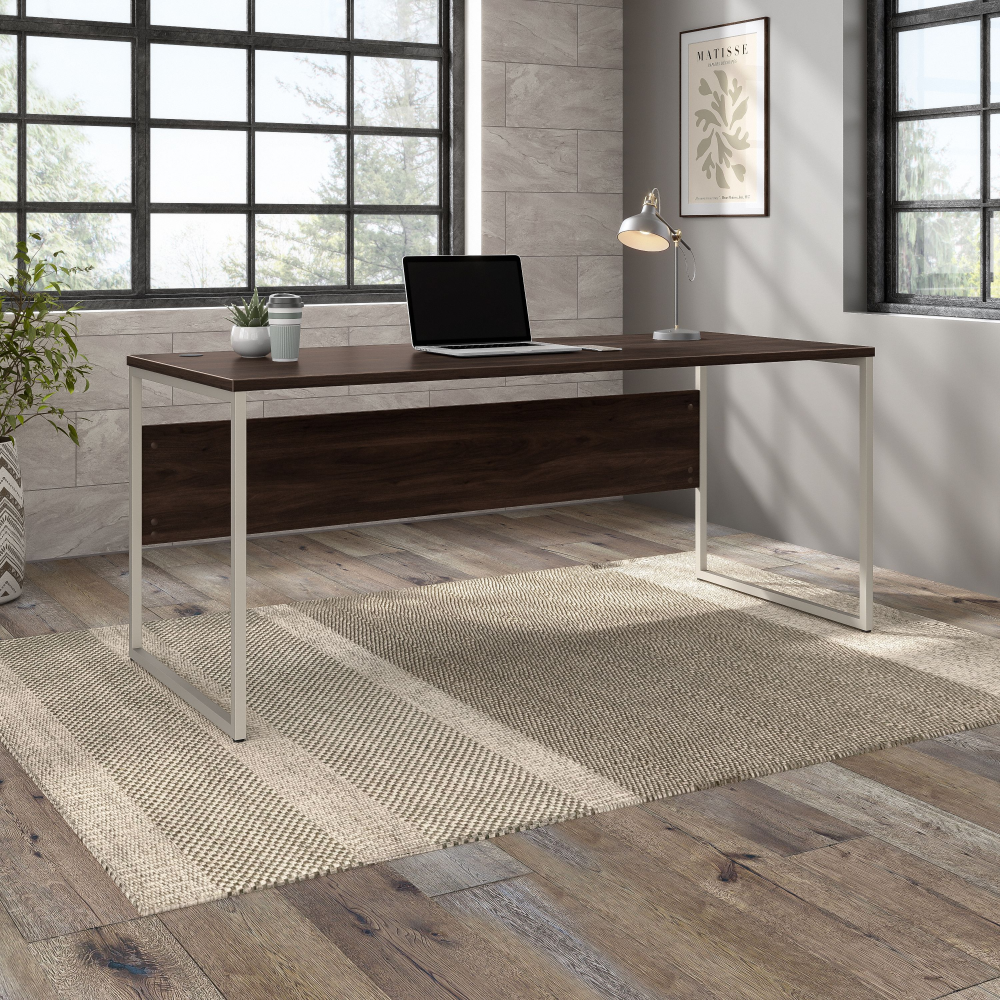 Hybrid 72W x 30D Computer Table Desk with Metal Legs