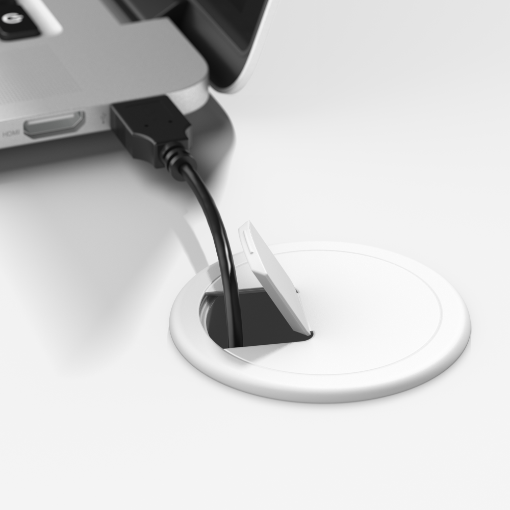 Hustle 60W x 30D Computer Desk with Metal Legs