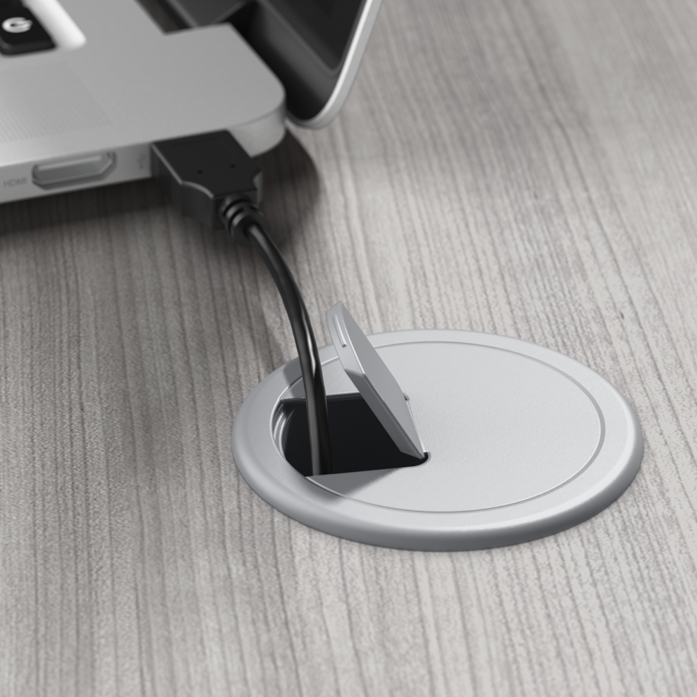 Hustle 60W x 30D Computer Desk with Metal Legs