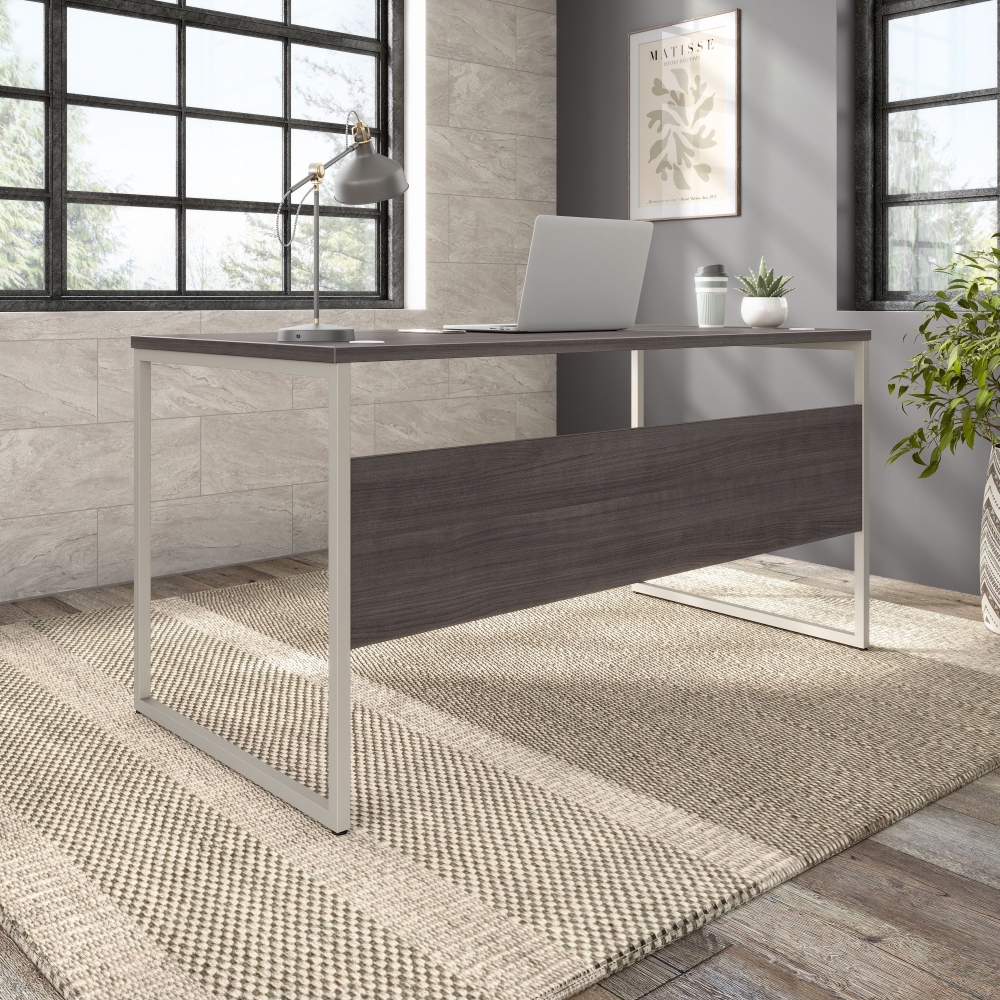 Hybrid 60W x 30D Computer Table Desk with Metal Legs